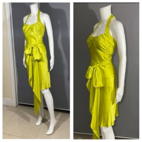 Silvia Tcherassi silk open back tie mini dress - Picture 9 of 11